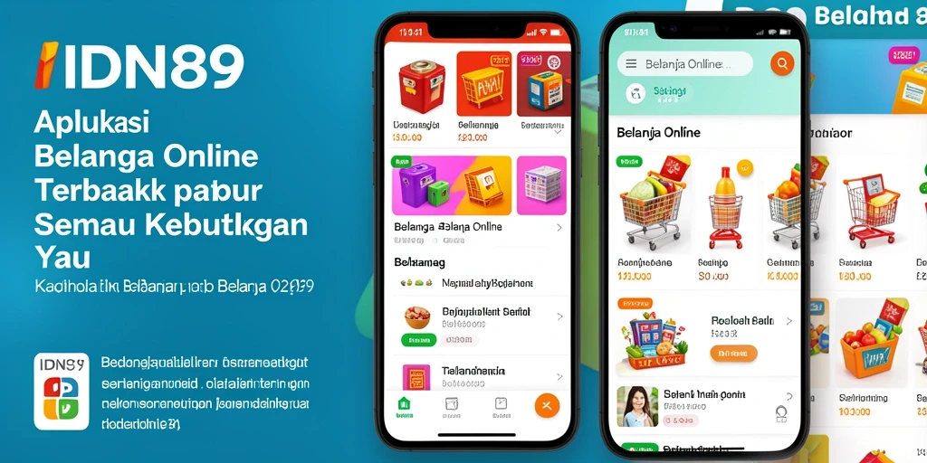 Tampilan antarmuka aplikasi IDN89 yang modern dan mudah digunakan.